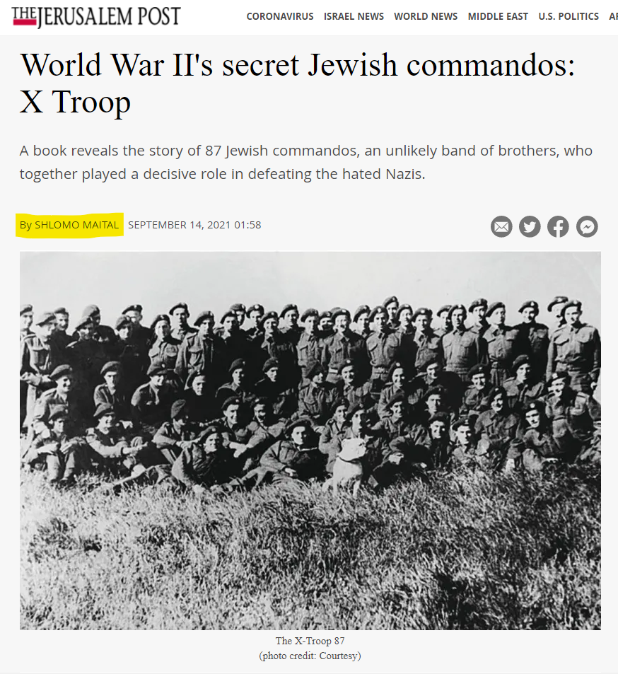 הקומנדו היהודי הסודי של מלחמת העולם השנייה: X Troop